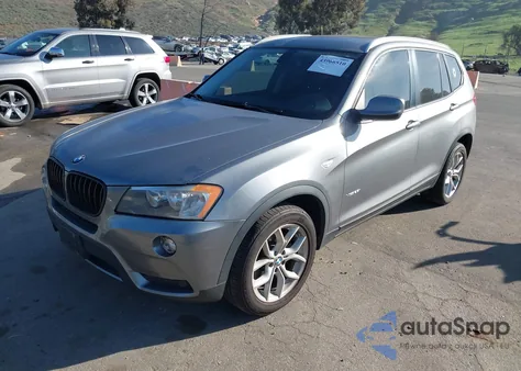 2013 BMW X3 xDrive28I from USA, damaged, VIN 5UXWX9C52D0A29007